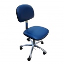 防静电PVC矮椅 蓝色1# 防静电椅子
