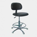 防静电PVC高椅 （黑色2#） 防静电椅子